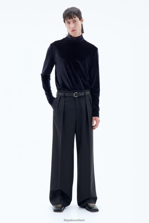 Men Filippa K Black Buckle Belt Accessory 66L84489