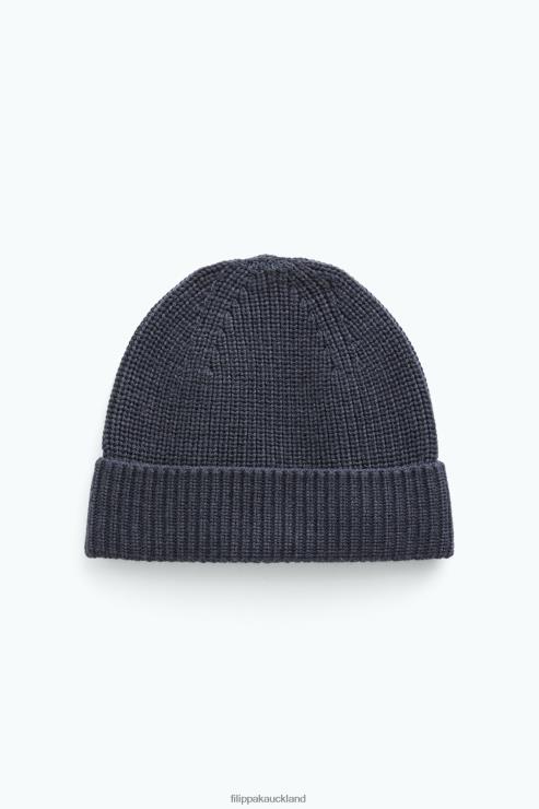 Men Filippa K Anthracite Melange Eric Hat Accessory 66L84473