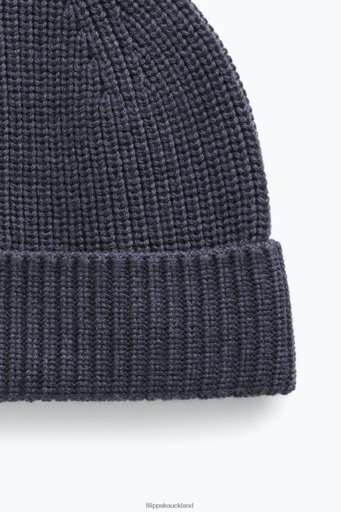 Men Filippa K Anthracite Melange Eric Hat Accessory 66L84473
