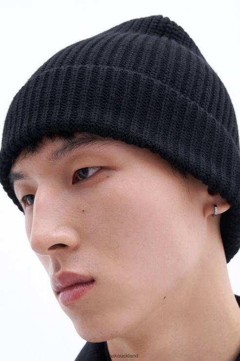 Men Filippa K Black Eric Hat Accessory 66L84476