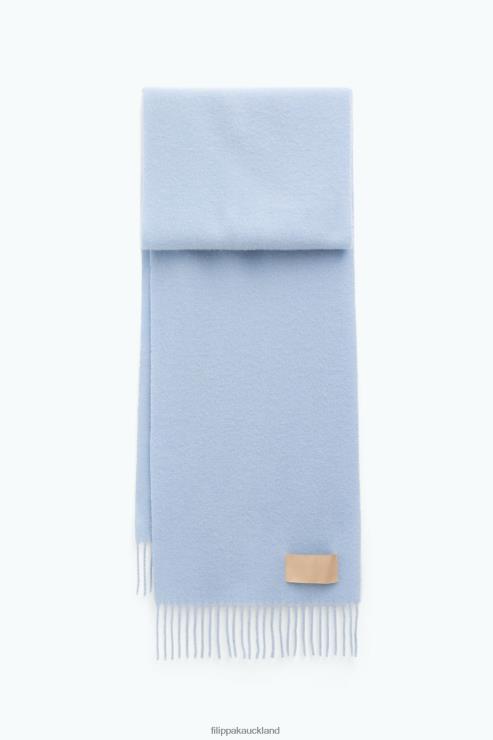 Men Filippa K Ice Blue Cashmere Blend Scarf Accessory 66L84480