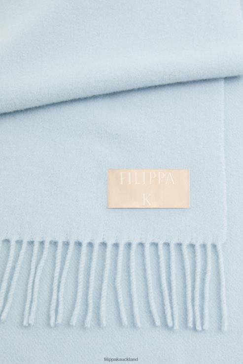 Men Filippa K Ice Blue Cashmere Blend Scarf Accessory 66L84480