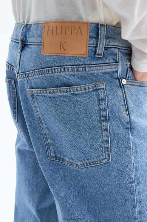 Men Filippa K Allover Stone Baggy Tapered Jeans Apparel 66L84402