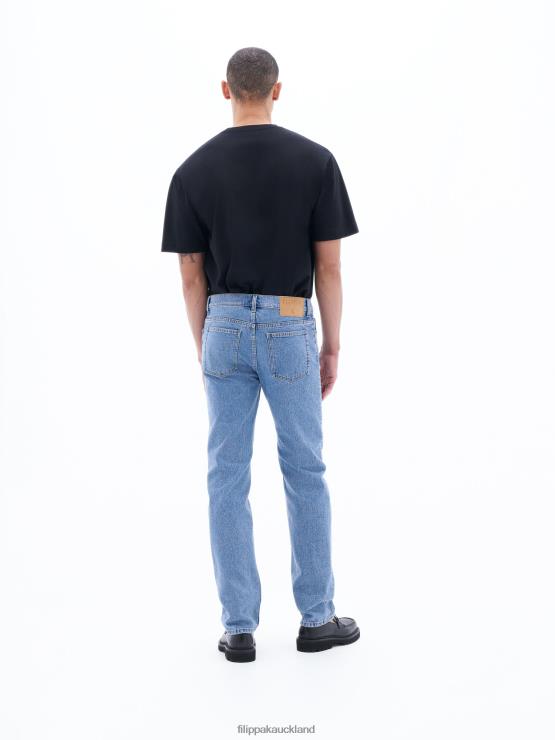 Men Filippa K Allover Stone Classic Straight Jeans Apparel 66L84405