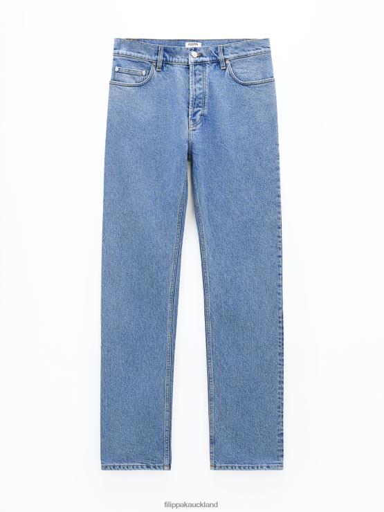 Men Filippa K Allover Stone Classic Straight Jeans Apparel 66L84405