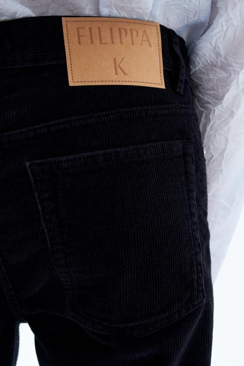 Men Filippa K Black Corduroy Jeans Apparel 66L84362