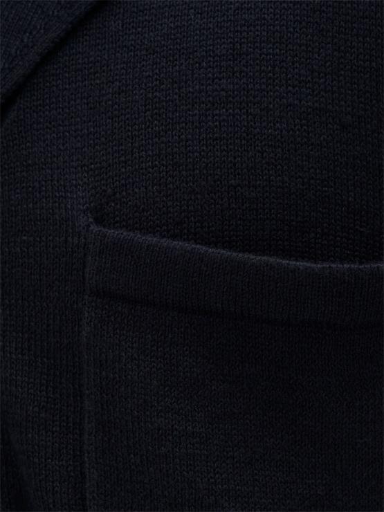 Men Filippa K Black Cotton Linen Knitted Shirt Apparel 66L84271