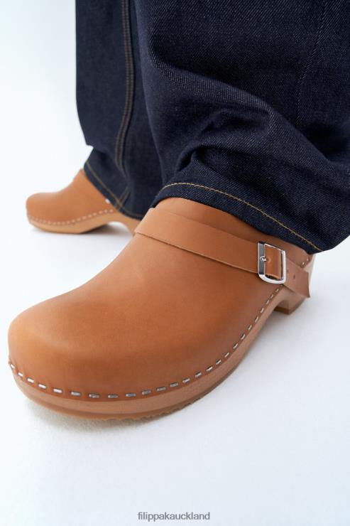 Unisex Filippa K x Swedish Hasbeens Nature Backstrap Clog Shoes 66L84446