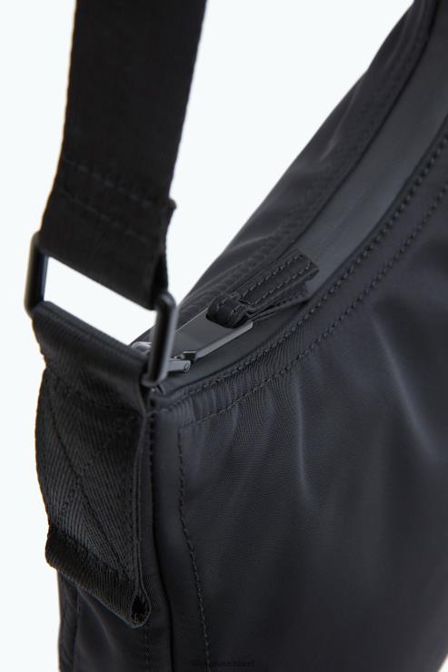 Women Filippa K Black Medium Nylon Shoulder Bag Accessory 66L84456