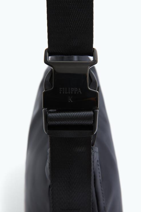 Women Filippa K Black Medium Nylon Shoulder Bag Accessory 66L84456