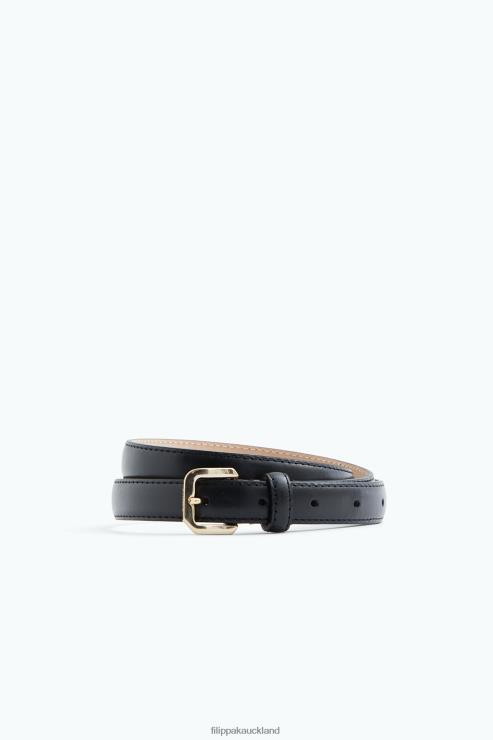 Women Filippa K Black Small Buckle Belt Accessory 66L84470