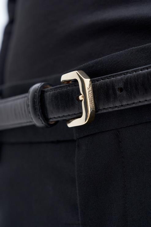 Women Filippa K Black Small Buckle Belt Accessory 66L84470