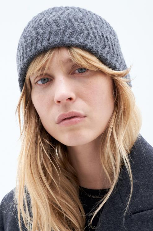 Women Filippa K Anthracite Melange Knitted Headband Accessory 66L84430