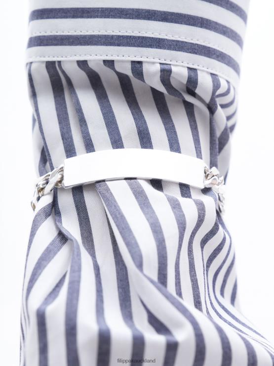 Women Filippa K Silver Metal Chain Bracelet Accessory 66L84469