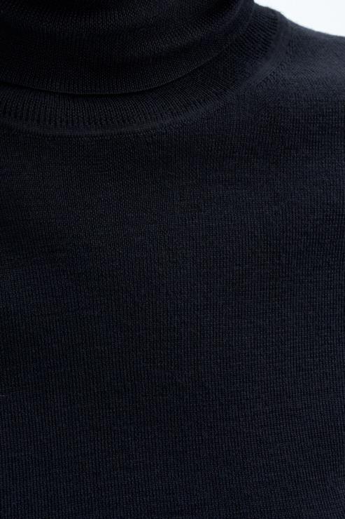 Women Filippa K Black Merino Elbow Sleeve Top Apparel 66L8429