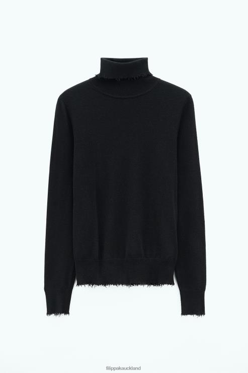 Women Filippa K Black Natalia Sweater Apparel 66L8463