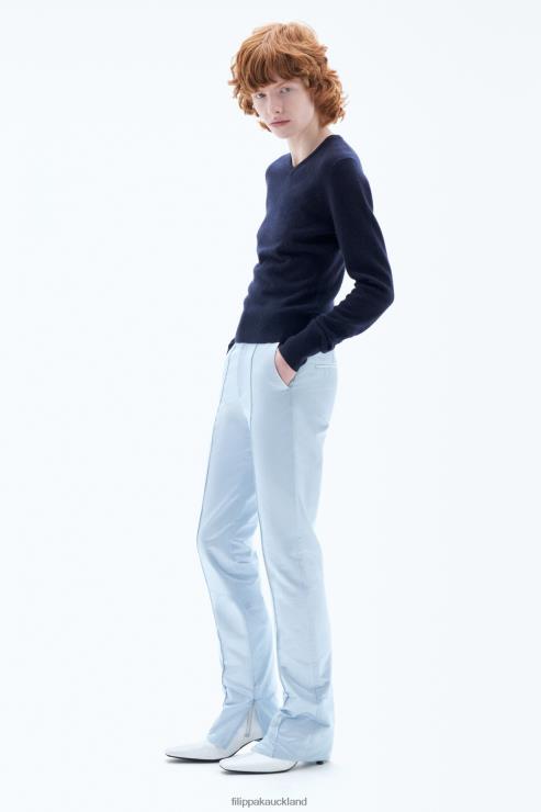 Women Filippa K Navy Cashmere Sweater Apparel 66L8446