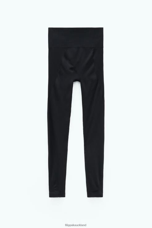 Women Filippa K Black High Seamless Leggings Apparel 66L84235