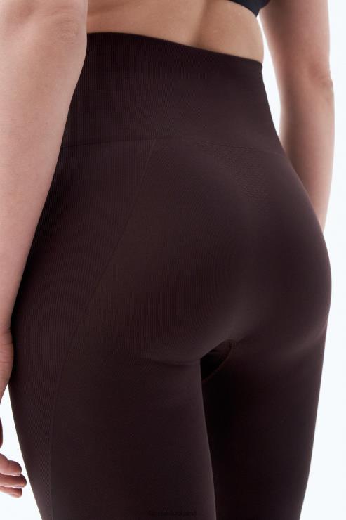 Women Filippa K Purple Brown High Seamless Leggings Apparel 66L84232
