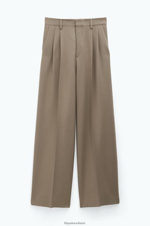 Women Filippa K Nougat Darcey Wool Trousers Apparel 66L8496