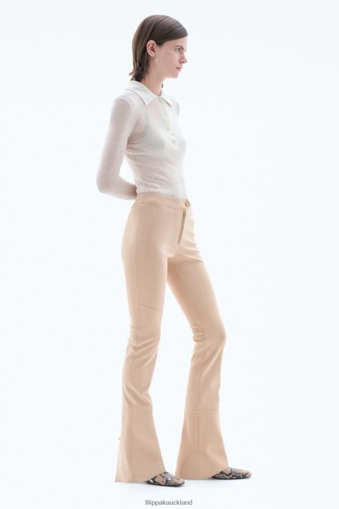 Women Filippa K Pastel Beige Ski Inspired Trousers Apparel 66L84122