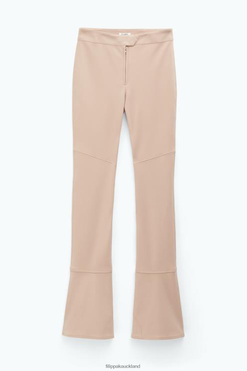 Women Filippa K Pastel Beige Ski Inspired Trousers Apparel 66L84122